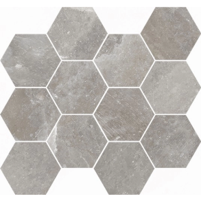 Ash Hexagon - stone tile